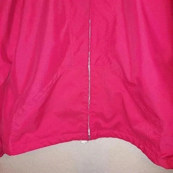 WilsonRed hooded zip up jacket size large - Picture 5 of 8